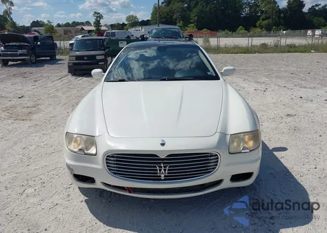 2007 Maserati Quattroporte Base Automatic/Executive Gt Automatic/Sport Gt Automatic из США, поврежденный, VIN ZAMFE39A070029559